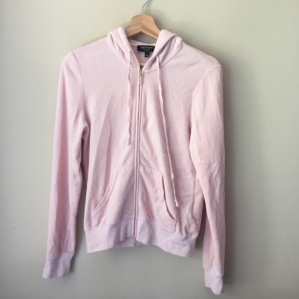 NWOT Juicy Couture Hoodie - Baby Pink - Size Small